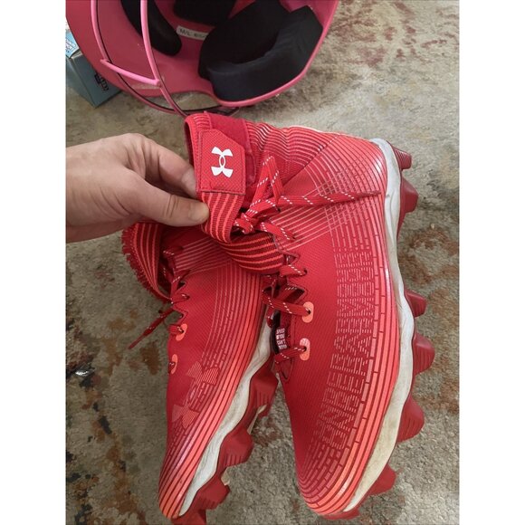 Under Armour Under Armour Highlight Franchise Jr Football 10.5 Great Shape - Picture 3 of 5